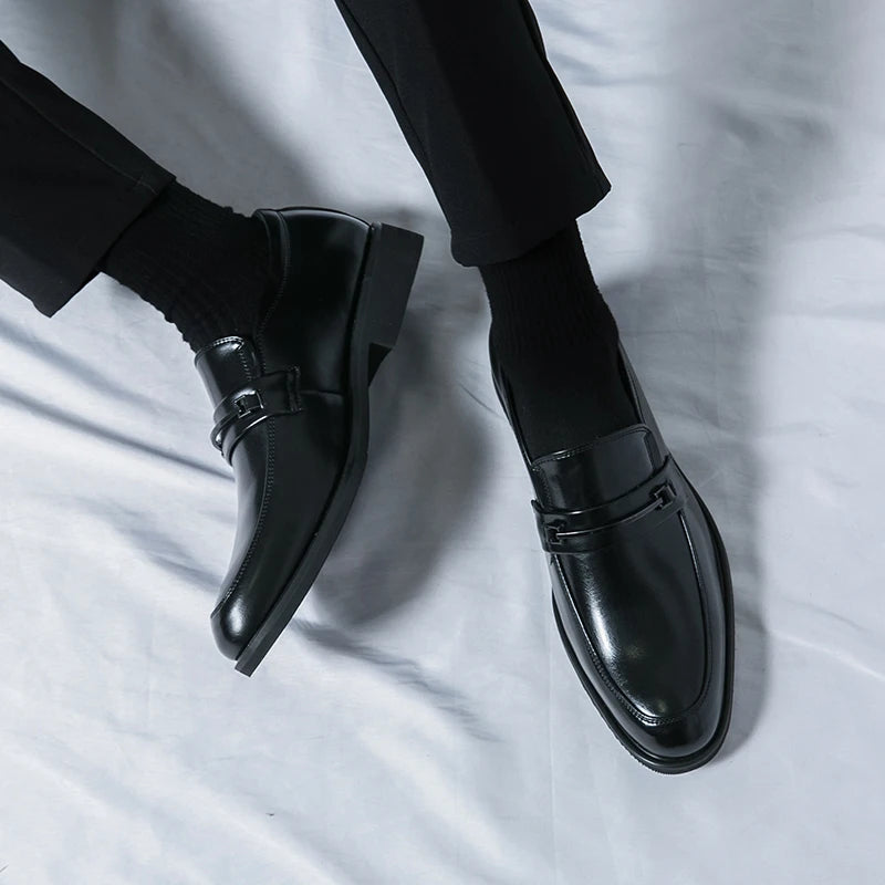 Mocassins en cuir de haute qualité pour les affaires