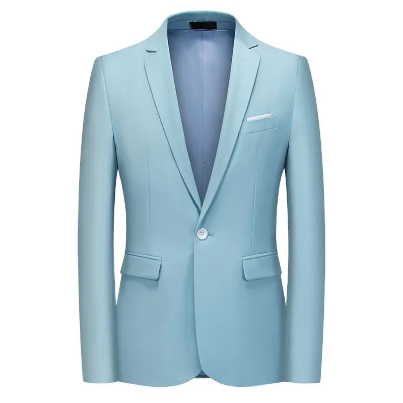 S-6XL Men's Classical Groom Wedding/Business Blazer