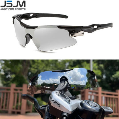 Lunettes de soleil de cyclisme en polycarbonate pour hommes