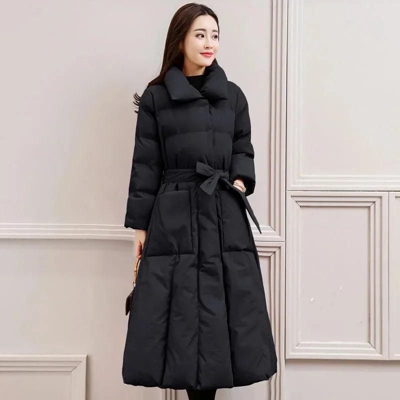 Women's Casual Long Down Parka