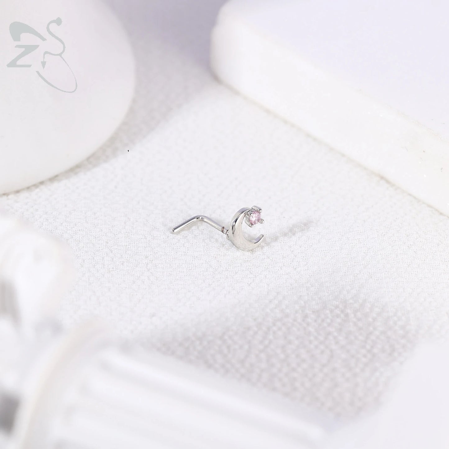 Anneaux de nez pendants en forme d'oeil de papillon pour femmes, 1 pièce