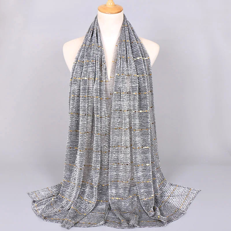 Silk Corduroy Women's Scarf & Shawl
