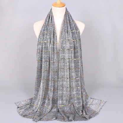 Silk Corduroy Women's Scarf & Shawl