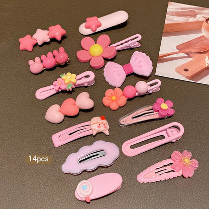 Adorable Cartoon Hair Clips for Girls