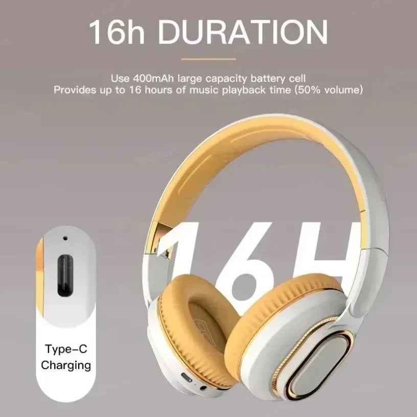 H7 Wireless Noise Cancelling Headset with Mic