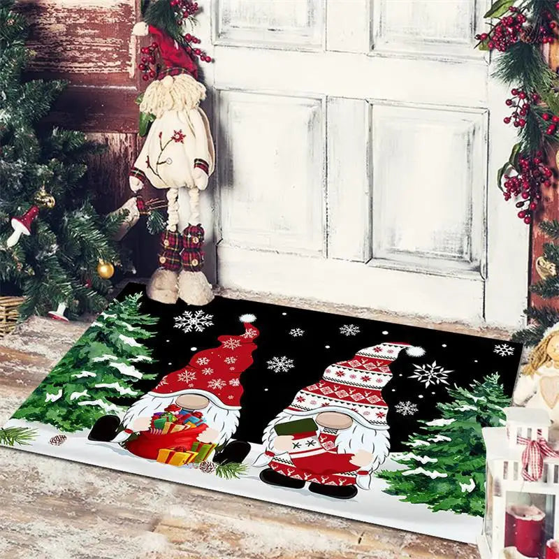 christmas floor mats
