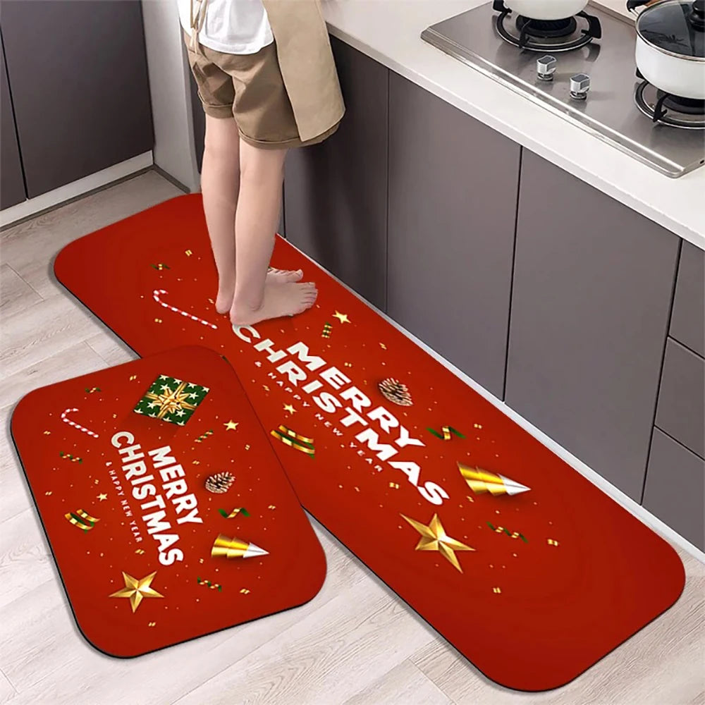 Christmas Kitchen Floor Mat Doormat