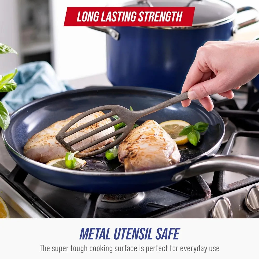 10-Piece Ceramic Nonstick Cookware Set