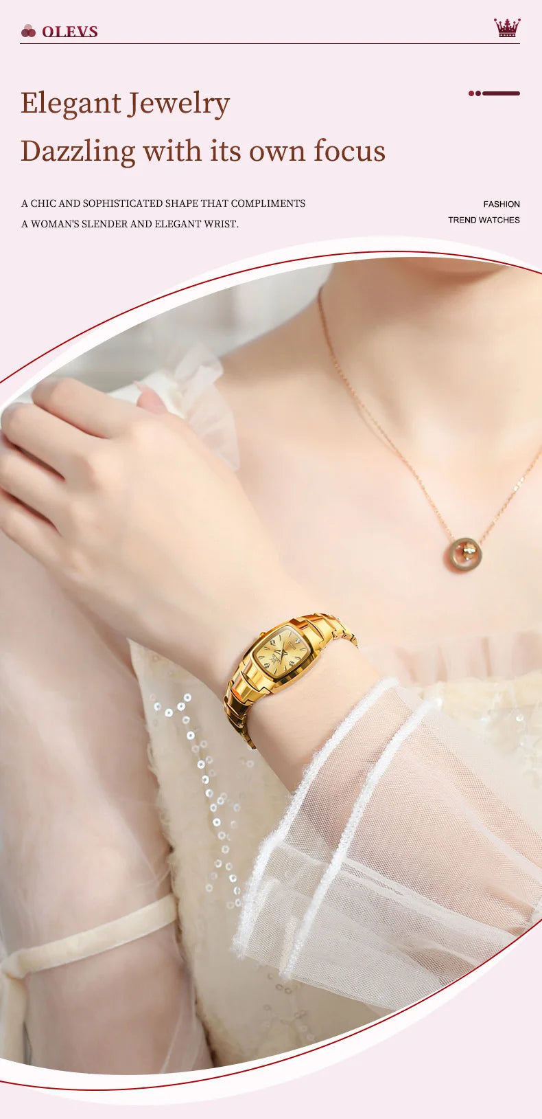 Waterproof Steel Strap Couple Watch Set