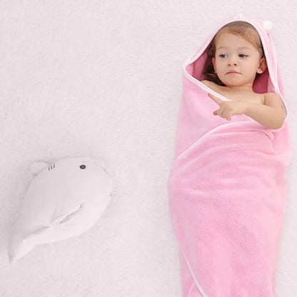 Baby Soft Bathrobe Hooded Towels