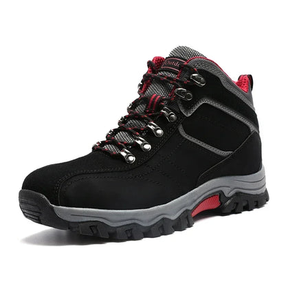 Men's Outdoor Hiking Rainproof High Top Combat Boots