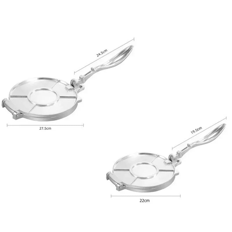 DIY Aluminum Tortilla Press