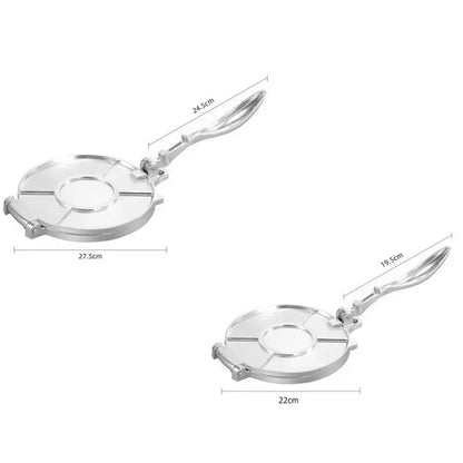 DIY Aluminum Tortilla Press