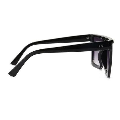 Retro Big Frame Square Sunglasses Gradient UV400