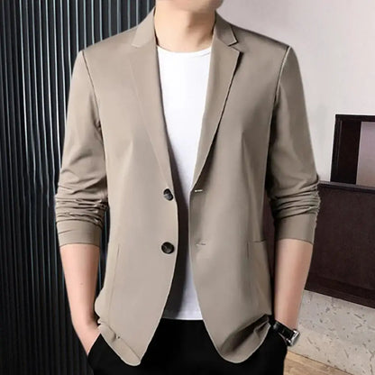 Blazer d'affaires quatre saisons grande taille pour hommes