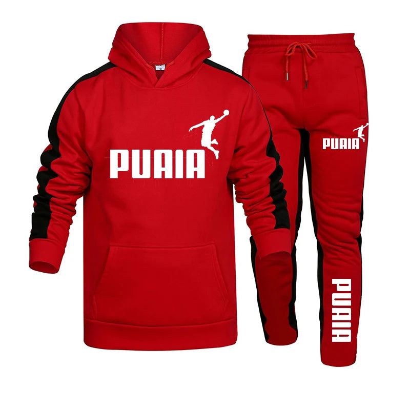 Men's Hooded Gym Tracksuit