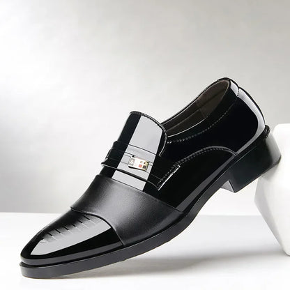 Chaussures habillées classiques en cuir Oxford pour hommes