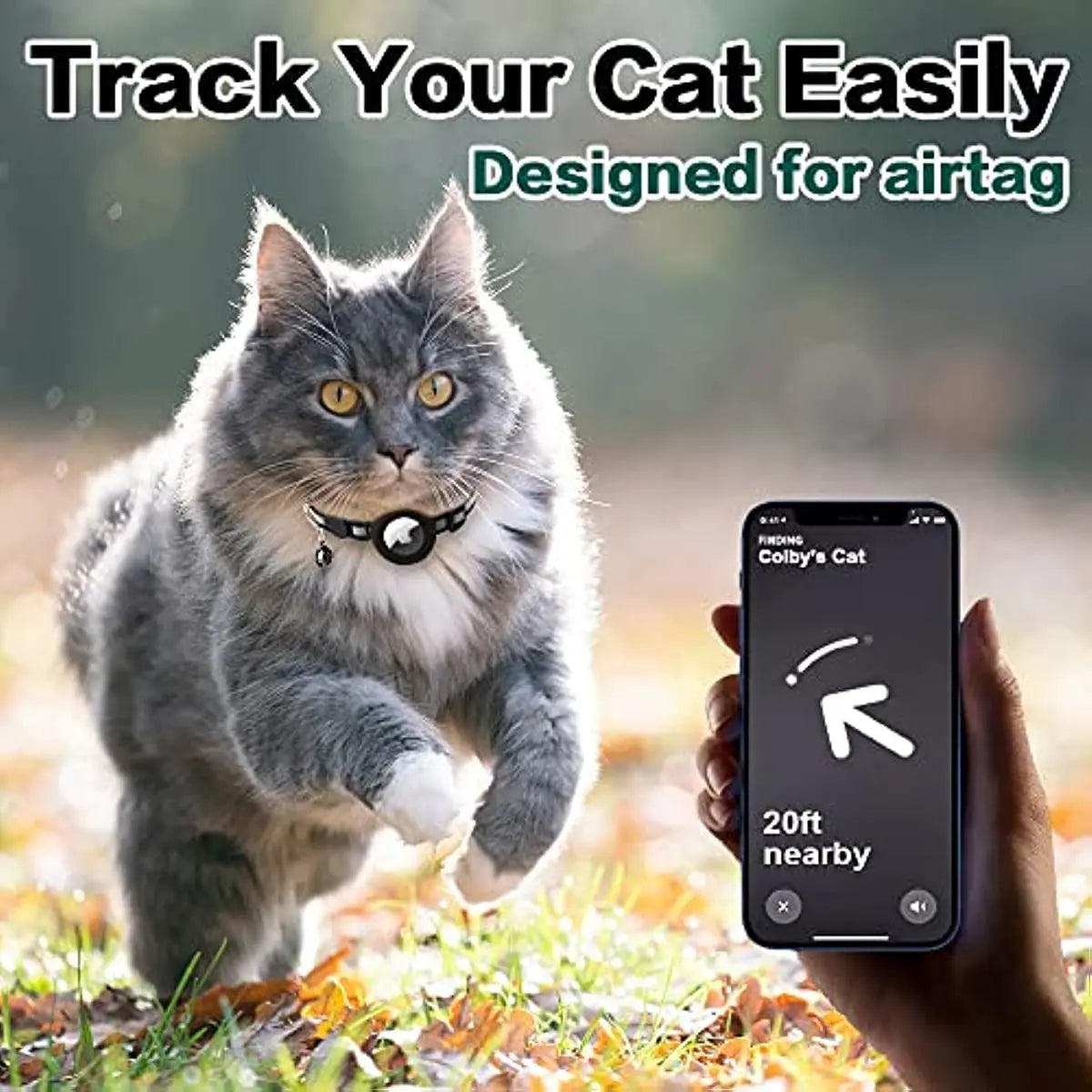 cat airtag collar