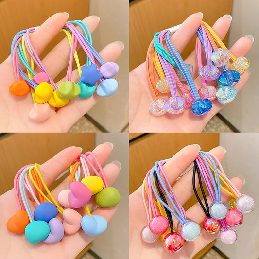 Elastic Hair Bands for Weaving