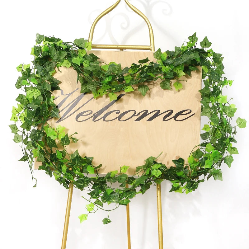 Guirlande de lierre artificiel pour les réceptions en extérieur
