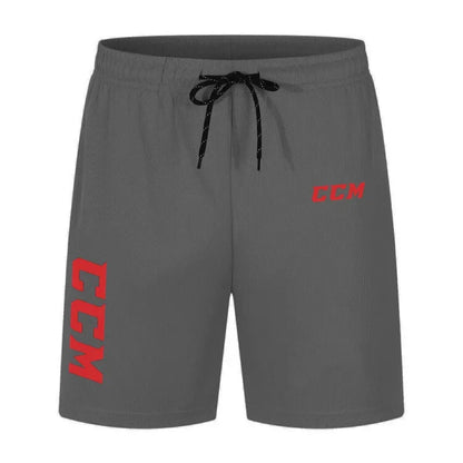 Sommerliche, schnell trocknende Mesh-Joggingshorts für Herren