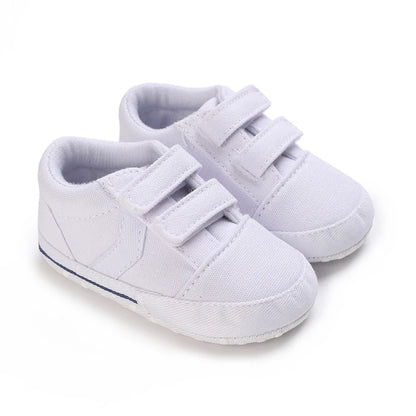 Soft Sole PU Leather Multi-Color Baby Sneakers