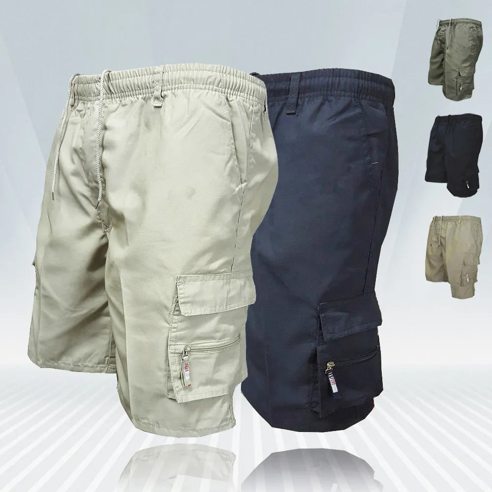 Short cargo grande taille pour hommes