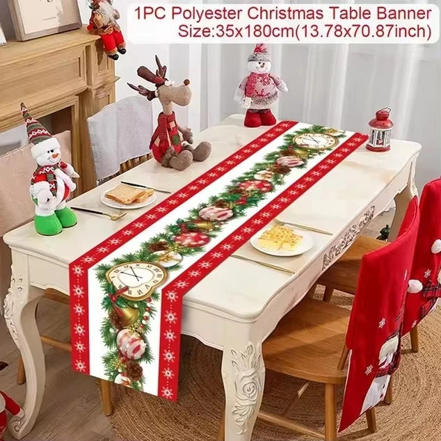 christmas table cover
