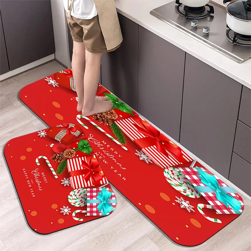 Christmas Kitchen Floor Mat Doormat