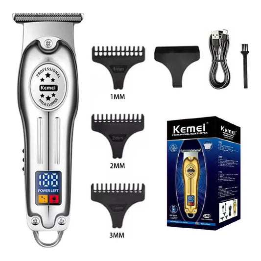 Tondeuse à cheveux rechargeable en métal pour animaux de compagnie