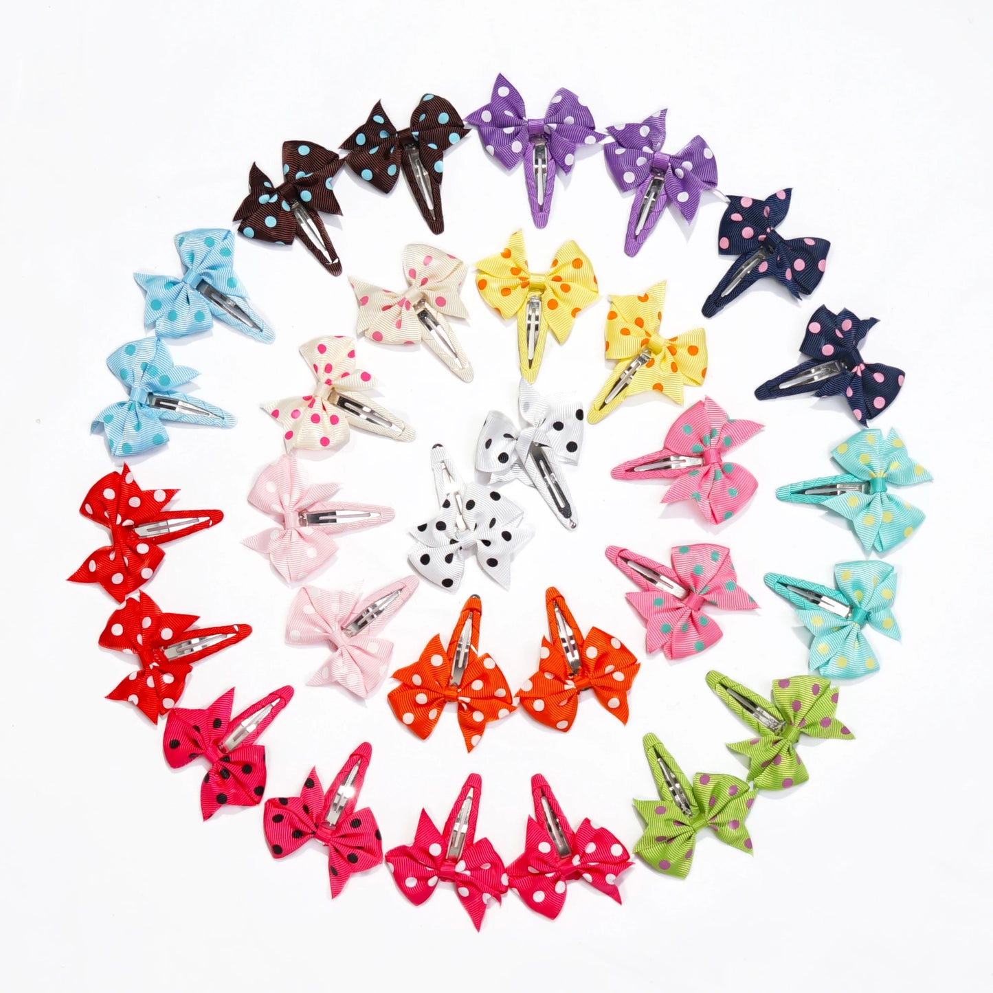 Baby Girl's Boutique Grosgrain Ribbon No Slip Hair Clips