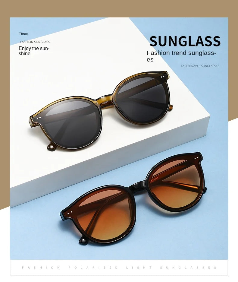 Lunettes de soleil rétro dégradées aux rayons UV