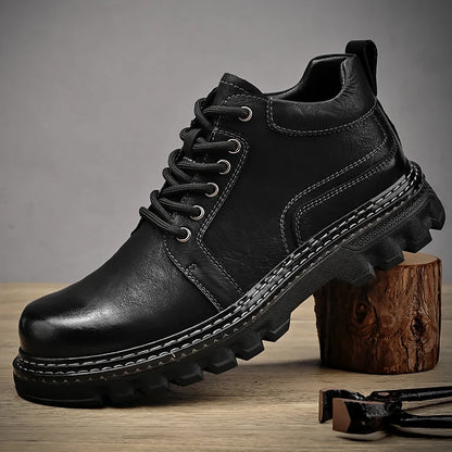 Men's Genuine Leather Italian Work Boots