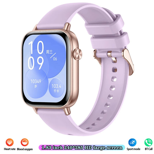 Unisex HD Touch Screen Sports Fitness Tracker Bluetooth Call Smartwatches