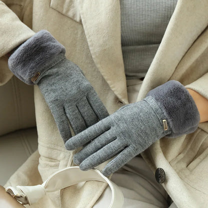 Warm Velvet Touchscreen Gloves