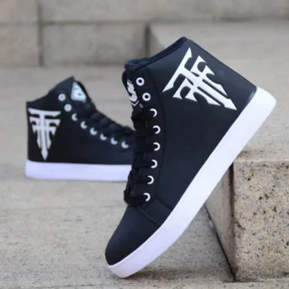 High Top Vulcanized Sneakers for Men