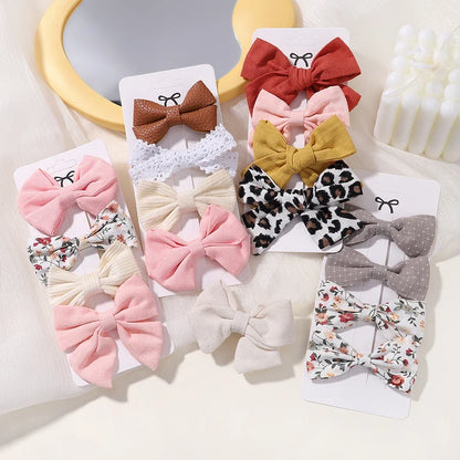 Children's High-Stretch Candy-Colored Headband Set