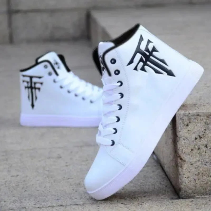 Men's High-Top Vulcanized Sneakers