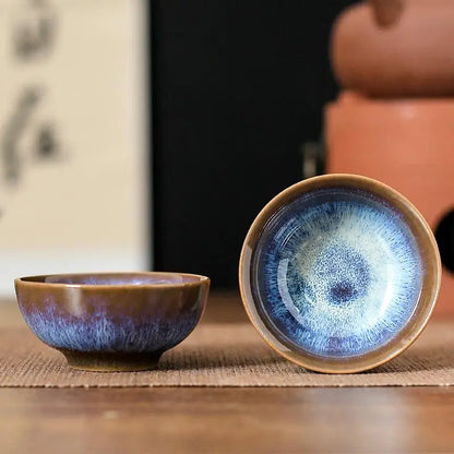 Bol à riz/nouilles bohème en céramique 