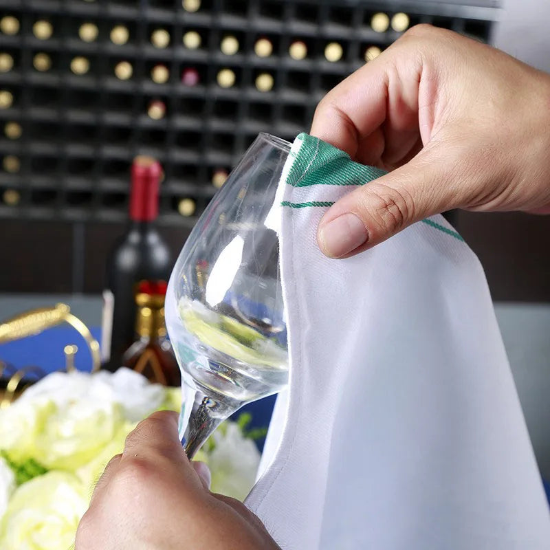 Kitchen Thickened Cotton Cup Cloth Towel