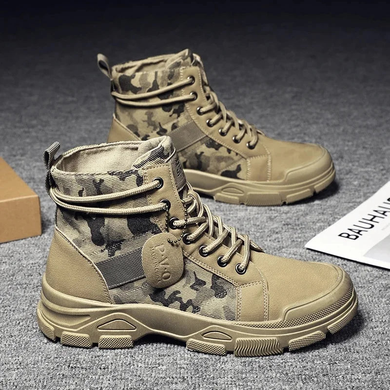 Men's Tactical Desert Ankle Boots