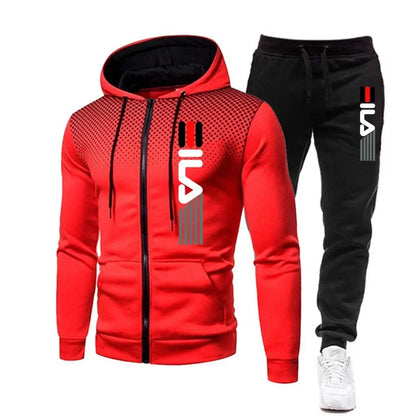 Herren-Hoodie-Sweatshirt, Fitness-Frühlings-Trainingsanzug