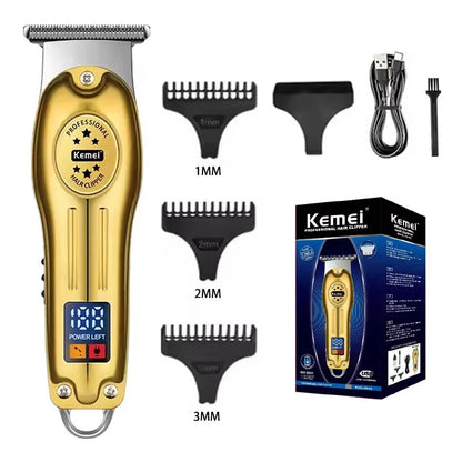 Tondeuse à cheveux rechargeable en métal pour animaux de compagnie