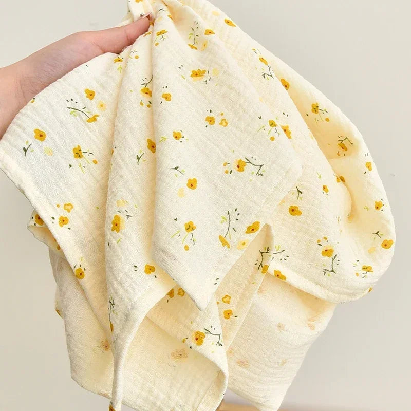 Lightweight Muslin Baby Washcloth