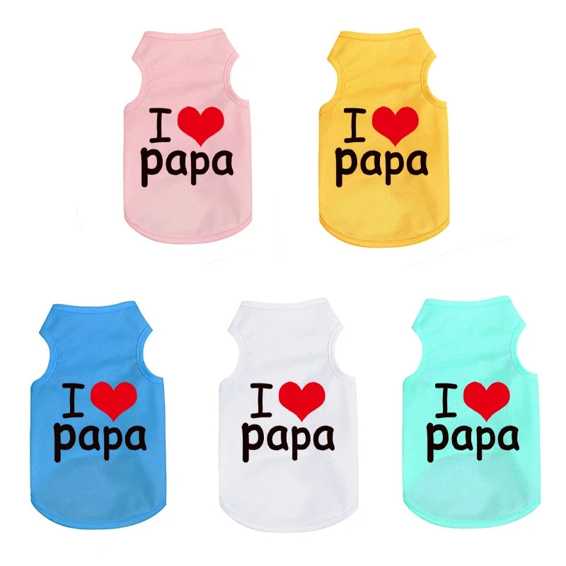 Pet Breathable Vest Funky Dog Apparel Airy Vests