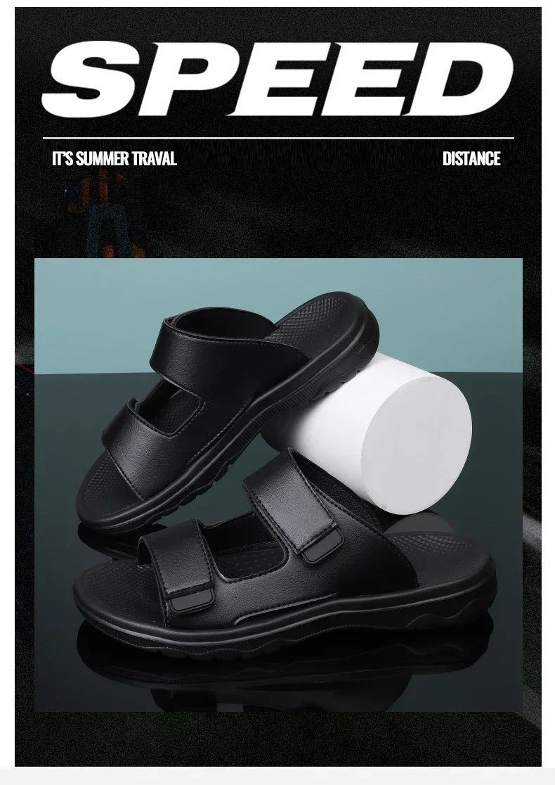 Lightweight Weave Men's Leather Sandals