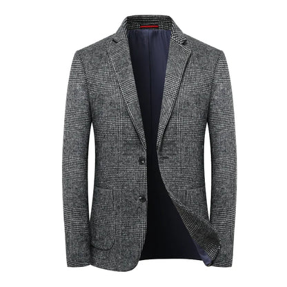 Autumn & Winter Men Single Breasted Classical Blazers