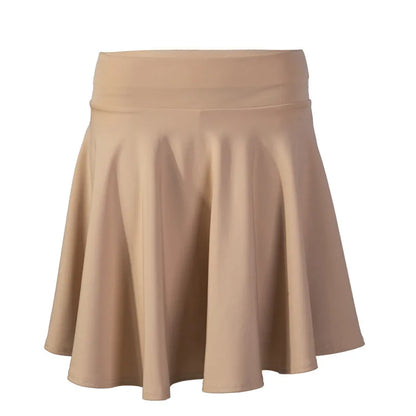 Women's Black Pleated Mini Skirt