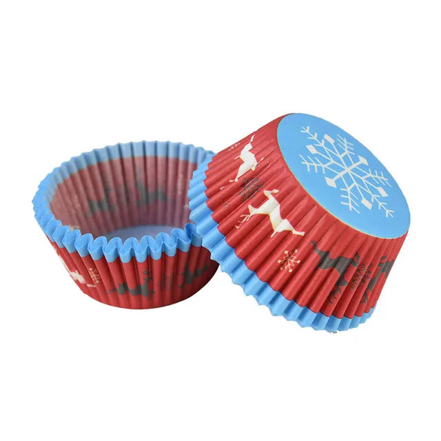 100Pcs Muffin Cupcake Paper Cups