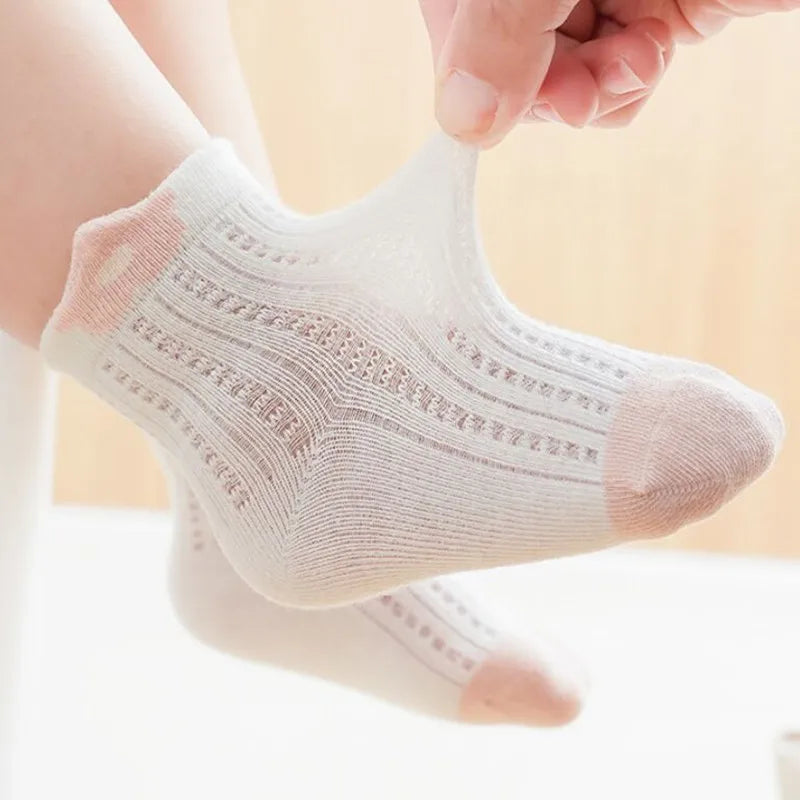 3Pairs Summer Newborn Baby Socks
